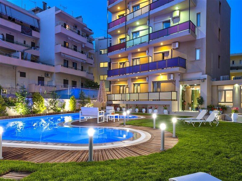 ريثيمنو Leonidas Hotel & Apartments المظهر الخارجي الصورة